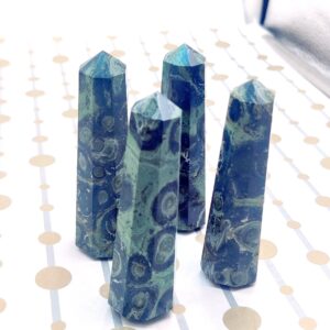50 Grams + Natural Kambaba Jasper Tower, Kambaba Jasper Point, Energy Crystal Tower, Obelisk Crystal, Healing Crystals, 3''-3.5''
