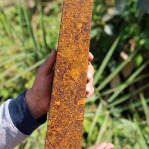 MASSIVE 350 Mariam Jasper Obelisk Tower: Calligraphy Stone, Reiki Aura Stone