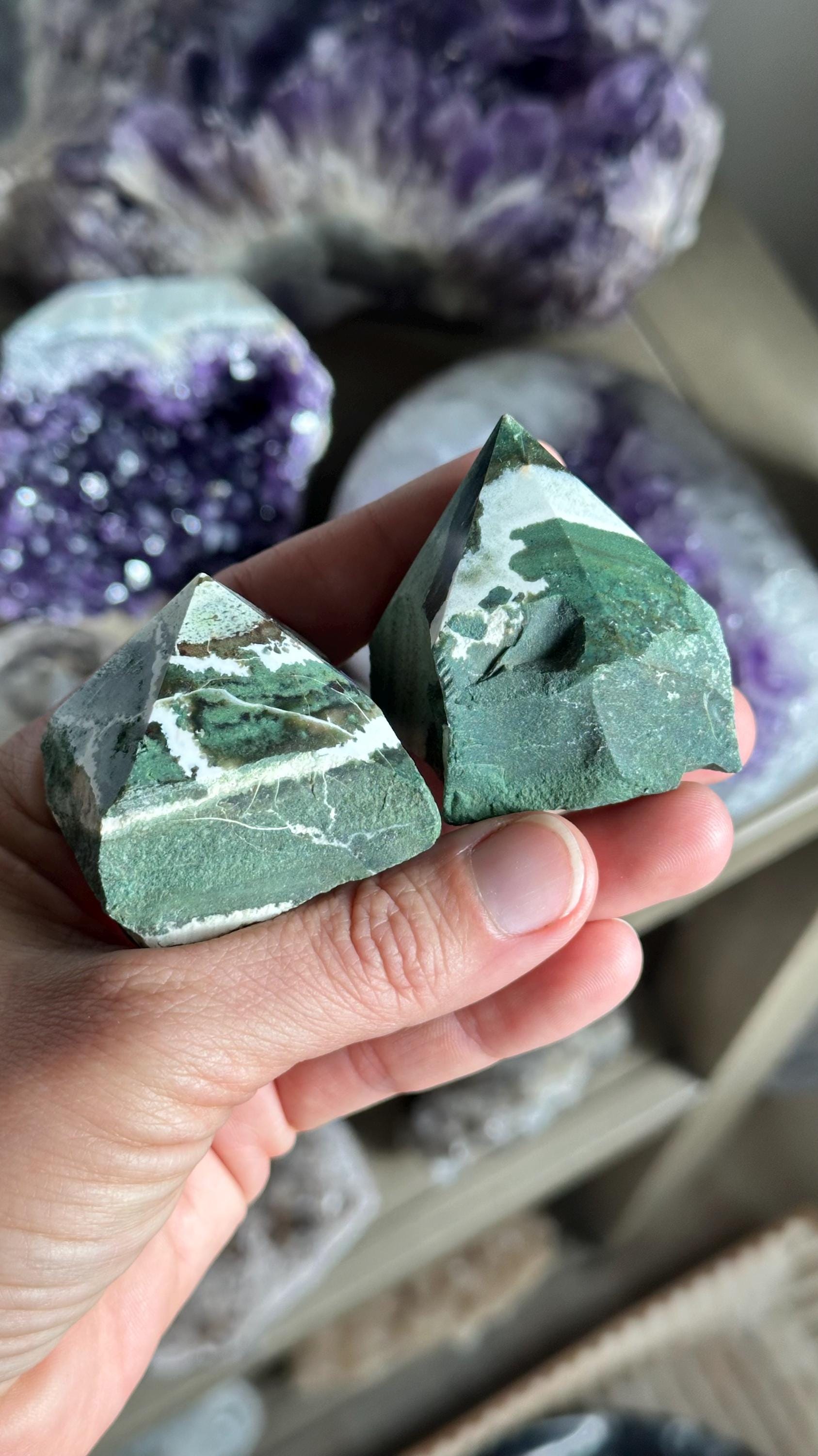One Green Unicorn Jasper Point
