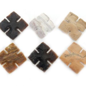Raw Jasper Cross – Crystal Diy Wire Wrapping Supply (48-54mm)