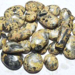Natural Mariam Jasper Rough Stone Mix: Unpolished Slices & Specimens