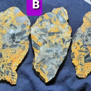 Natural Mariam Jasper Rough Gemstone Slices: Raw Specimens