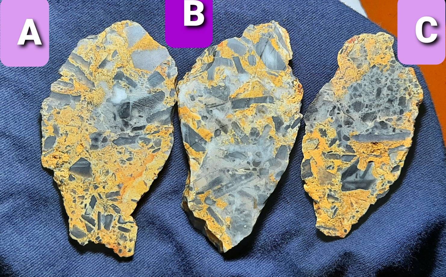 Natural Mariam Jasper Rough Gemstone Slices: Raw Specimens Natural Mariam Jasper Rough Gemstone Slices: Raw Specimens