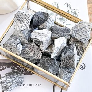 Raw Picasso Jasper Chunks: Rough Crystal For Collectors (1-2 Inch)