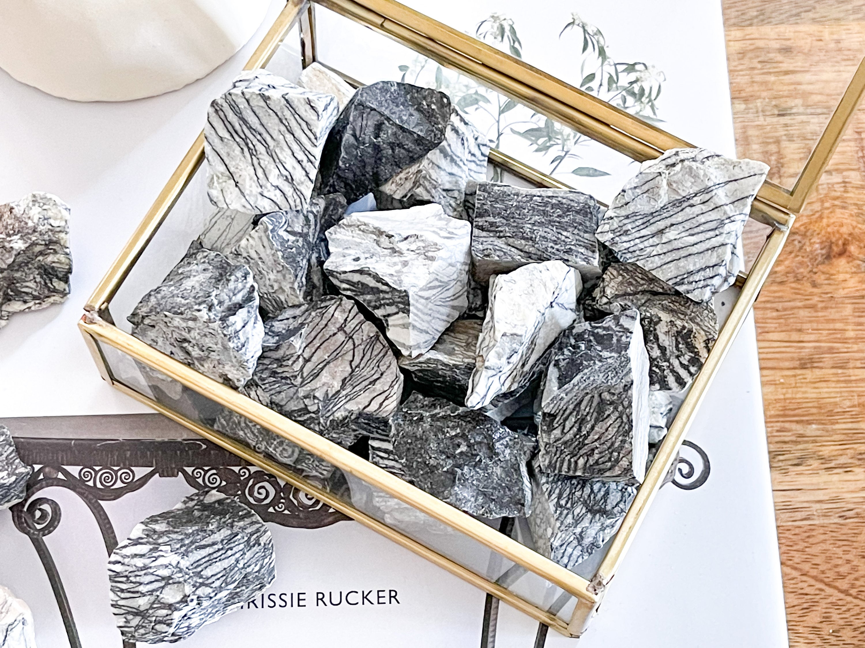 Raw Picasso Jasper Chunks: Rough Crystal For Collectors (1-2 Inch)