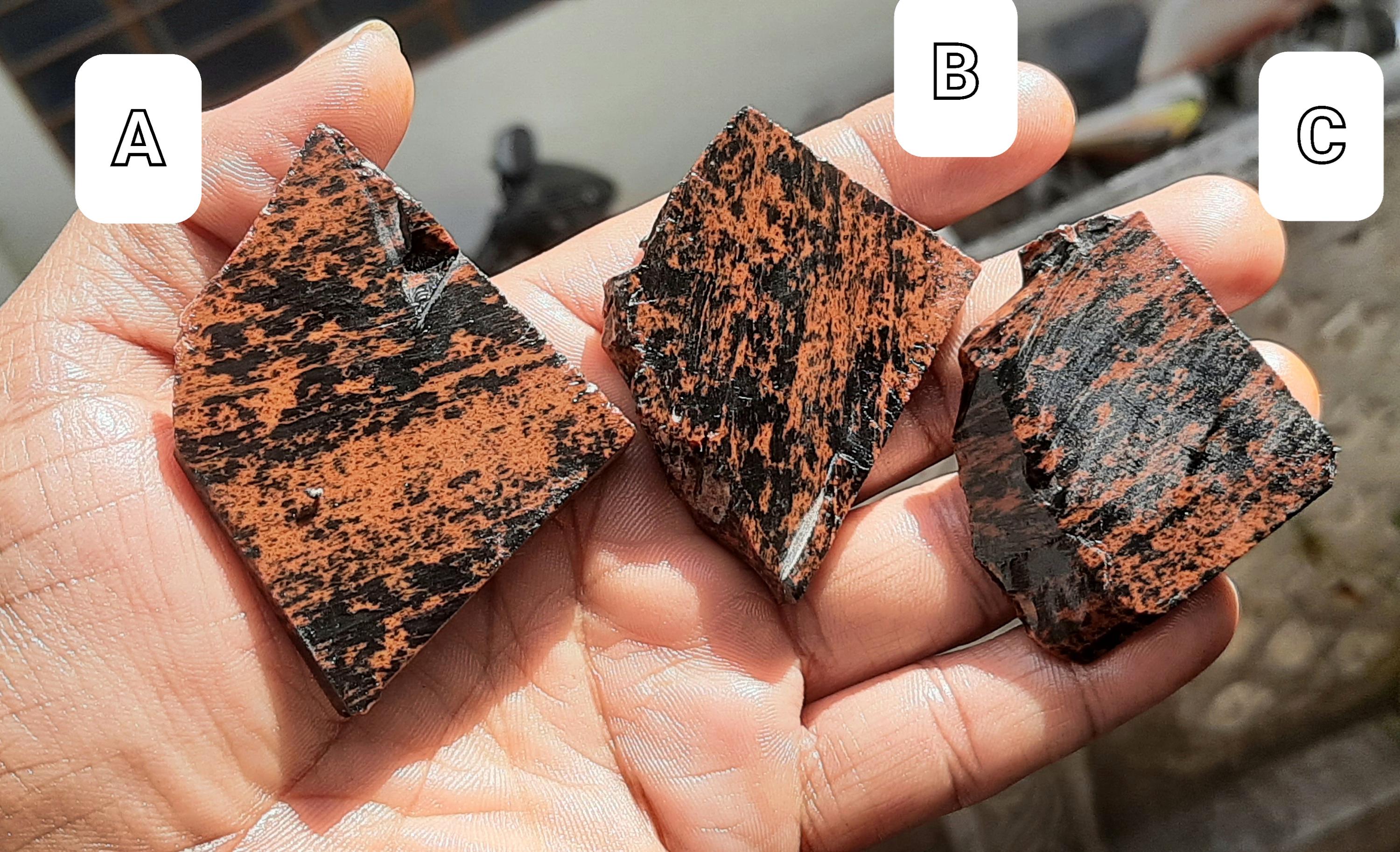 Rough Marconi Jasper Gemstone: Raw Slices & Specimens Rough Marconi Jasper Gemstone: Raw Slices & Specimens