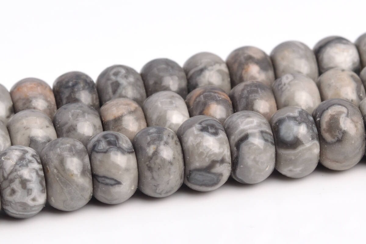 Gray Crazy Lace Jasper Beads Grade Aaa Genuine Natural Gemstone Rondelle Loose Beads 6mm 8mm Bulk Lot Options Gray Crazy Lace Jasper Beads Grade Aaa Genuine Natural Gemstone Rondelle Loose Beads 6mm 8mm Bulk Lot Options