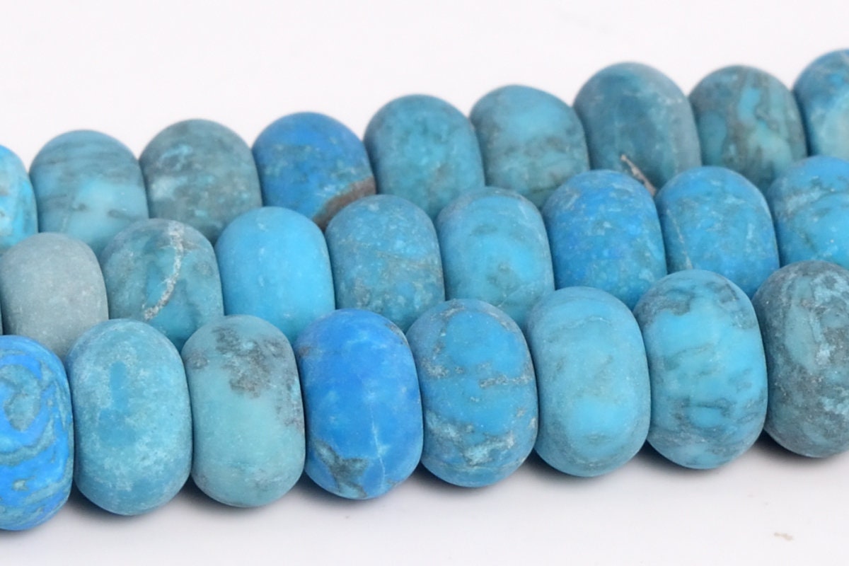 Matte Sky Blue Crazy Lace Jasper Beads Rondelle Gemstone Loose Beads 6mm 8mm Bulk Lot Options Matte Sky Blue Crazy Lace Jasper Beads Rondelle Gemstone Loose Beads 6mm 8mm Bulk Lot Options