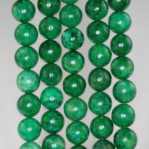 10mm Green Turquoise Jasper Gemstone Orchard Green Round 10mm Loose Beads 16 inch Full Strand (90186729-773)