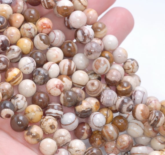 Genuine Natural Australia Zebra Jasper Gemstone Grade Aa Round 4mm 6mm 8mm 10mm Loose Beads Full Strand Genuine Natural Australia Zebra Jasper Gemstone Grade Aa Round 4mm 6mm 8mm 10mm Loose Beads Full Strand