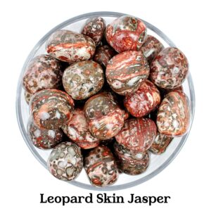 Leopard Skin Jasper, Animal Totem And Grounding, Altar Ritual Gem