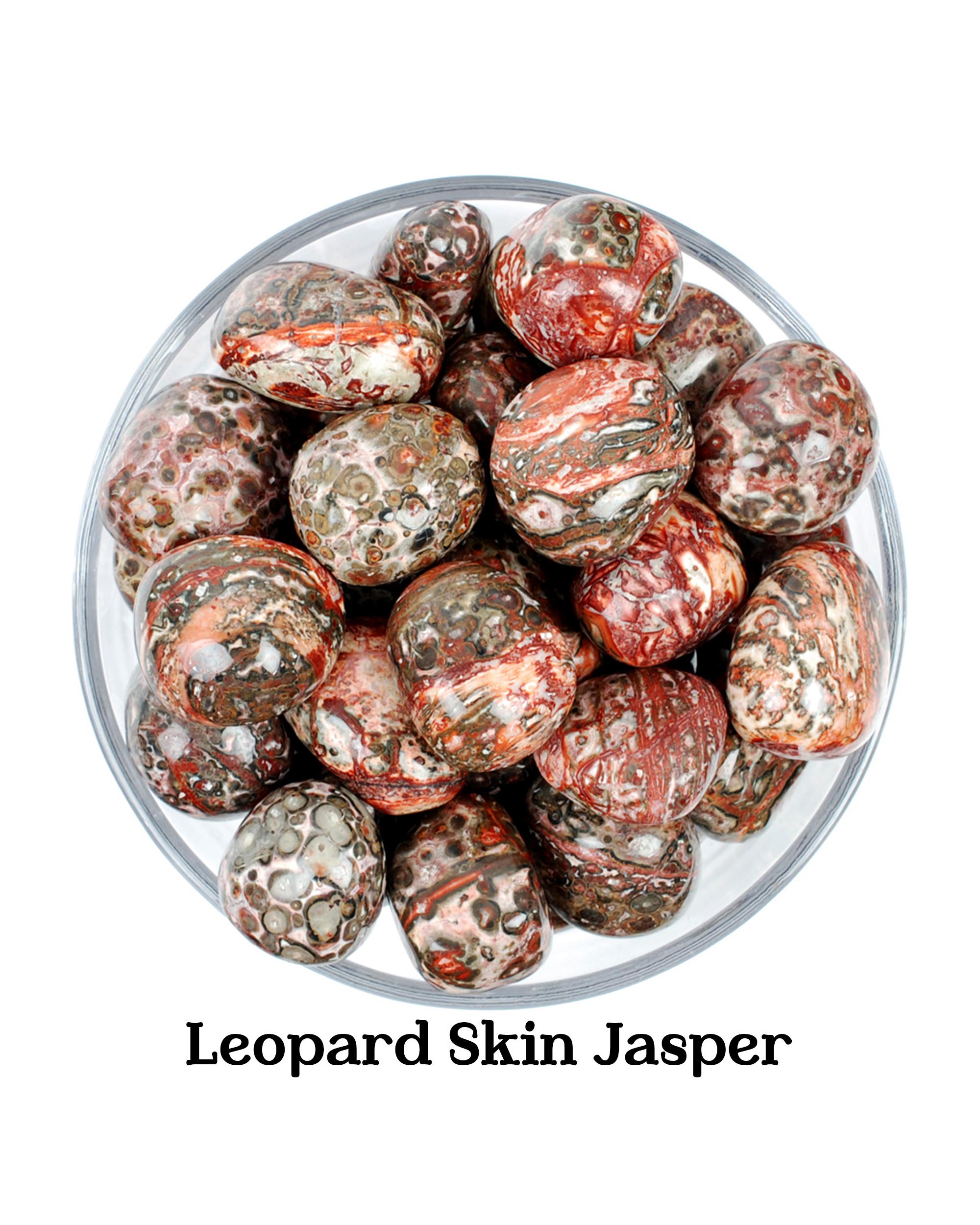 Leopard Skin Jasper, Animal Totem And Grounding, Altar Ritual Gem