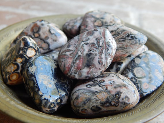 Leopard Skin Jasper Tumbled Stone