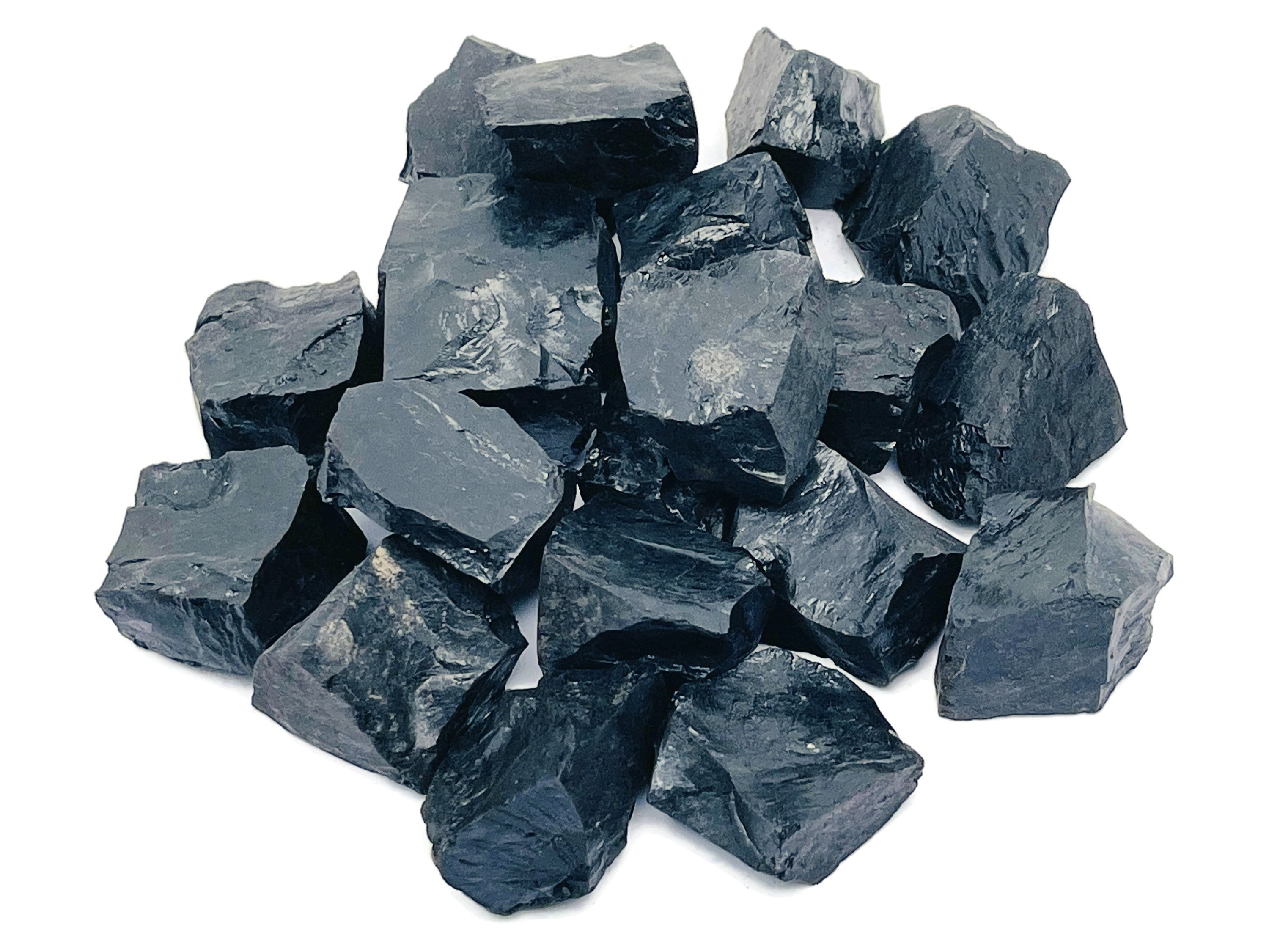 Jet Stone Raw – Rough Jet Stone - Good Luck - Crystal Healing - Crystal Gemstone - Ra1198