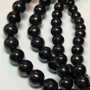 Black Jet (lignite - A Precursor To Coal) Gemstone Beads. 15" Strand Of Round Beads Available In 4-12mm. Light Weight; Organic. Black Jet (lignite - A Precursor To Coal) Gemstone Beads. 15" Strand Of Round Beads Available In 4-12mm. Light Weight; Organic.