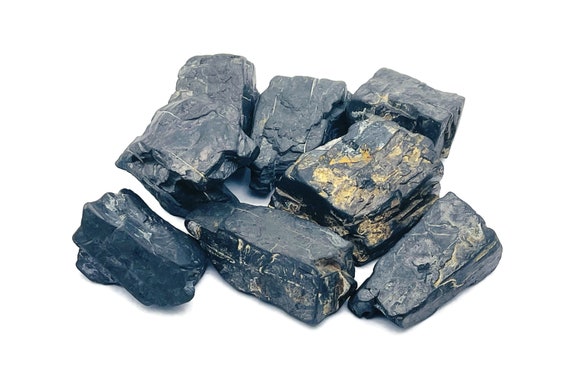 Jet Stone Raw – Large Rough Jet Stone - Good Luck - Crystal Healing - Crystal Gemstone - Bg1004