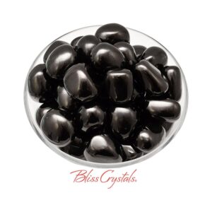 Jet Tumbled Large Black Stone From Siberia #jt30 Jet Tumbled Large Black Stone From Siberia #jt30