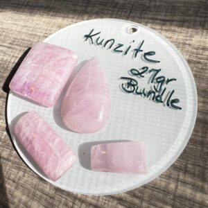 Kunzite Cabochon Bundle Kunzite Cabochon Bundle
