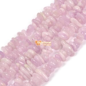Natural Kunzite Freedom Chips Loose Beads 4-12mm for Jewelry Making DIY Handmade Craft 16 inch
