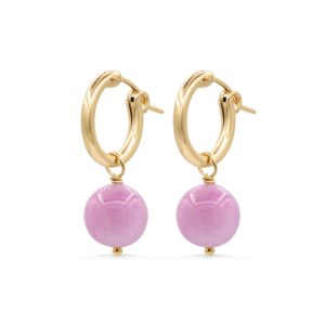 Kunzite Drop Earrings – 14K Gold Filled Hoops, Pink Gemstone Earrings, Dainty Everyday Jewelry, Gift for Her Kunzite Drop Earrings – 14K Gold Filled Hoops, Pink Gemstone Earrings, Dainty Everyday Jewelry, Gift for Her