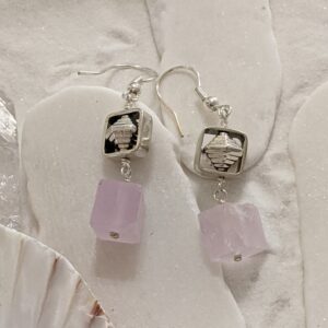Sterling Silver and Brazilian Kunzite Earrings Sterling Silver and Brazilian Kunzite Earrings