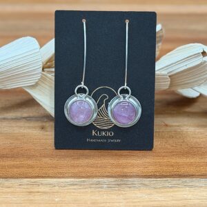 Sterling Silver Lavender Kunzite Earrings Sterling Silver Lavender Kunzite Earrings