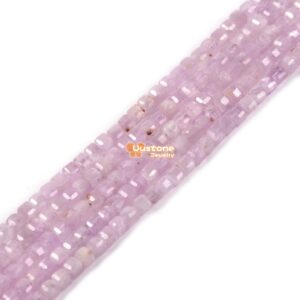2mm Faceted Kunzite Cube Square Loose Beads Diy Jewelry Making Strand 15.5-16" 2mm Faceted Kunzite Cube Square Loose Beads Diy Jewelry Making Strand 15.5-16"