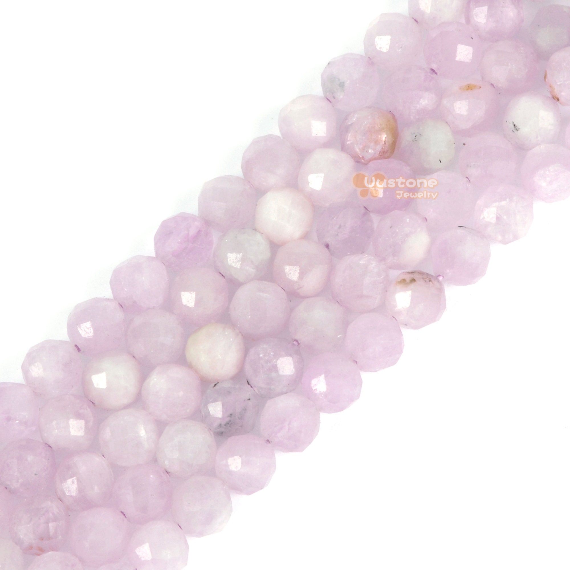 6mm Faceted Kunzite Round Ball Loose Beads Diy Jewelry Making Beads Strand 15.5-16" 6mm Faceted Kunzite Round Ball Loose Beads Diy Jewelry Making Beads Strand 15.5-16"