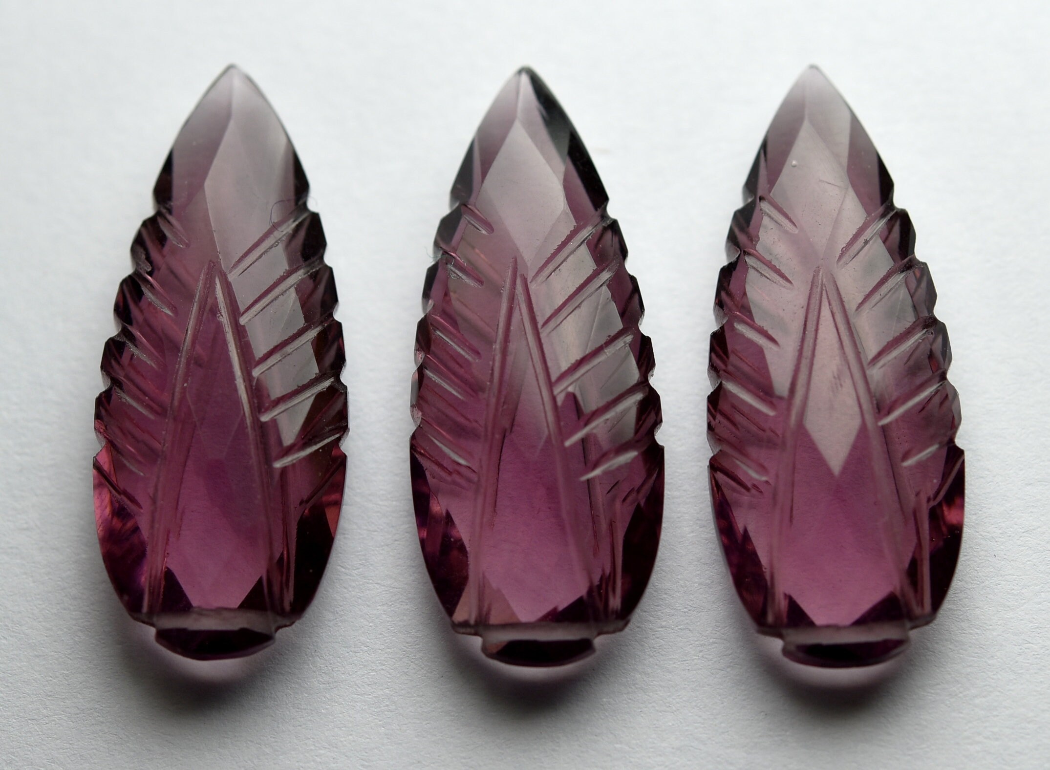 2 Matched Pairs,kunzite Pink Hydro Quartz Faceted Carving Pear Shape Briolettes,size 12x30mm 2 Matched Pairs,kunzite Pink Hydro Quartz Faceted Carving Pear Shape Briolettes,size 12x30mm