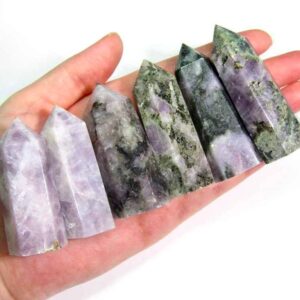 Kunzite Tower - Spodumene Wand Tower - Natural Kunzite Crystal Point Obelisk