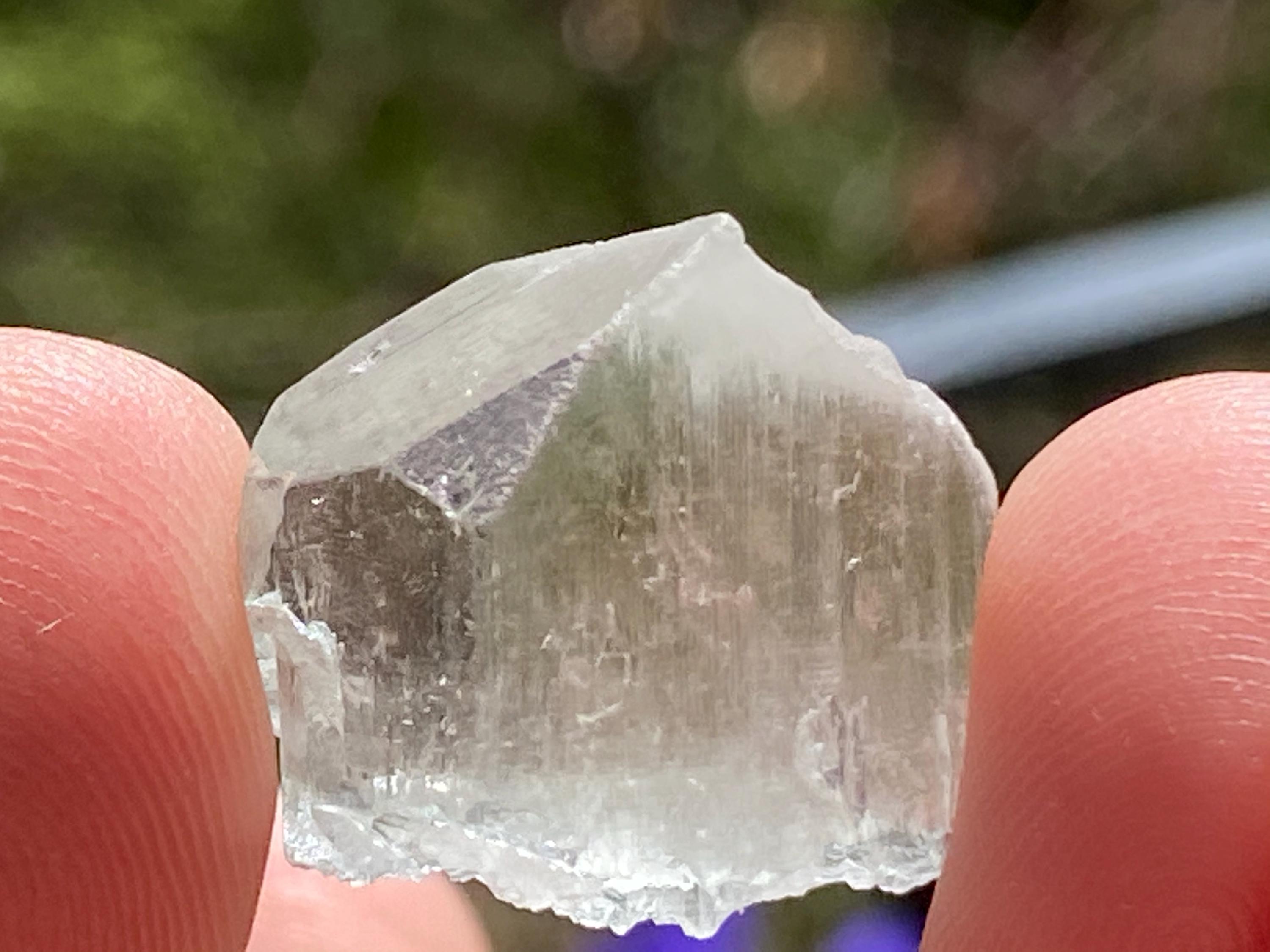 Kunzite Crystal Natural Rare High Grade Specimen Old Stock Collectors Grade