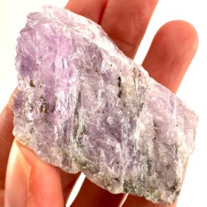 Lavender Kunzite Crystal, Raw Spodumene Mineral Specimen (pakistan) Lavender Kunzite Crystal, Raw Spodumene Mineral Specimen (pakistan)