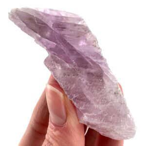 Lavender Kunzite | Raw Pink Spodumene Crystal, Mineral Specimen From Pakistan Lavender Kunzite | Raw Pink Spodumene Crystal, Mineral Specimen From Pakistan