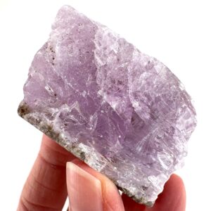 Lavender Kunzite | Raw Pink Spodumene Crystal, Mineral Specimen From Pakistan Lavender Kunzite | Raw Pink Spodumene Crystal, Mineral Specimen From Pakistan
