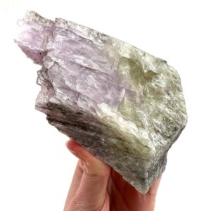 Lavender Kunzite | Raw Pink Spodumene Crystal, Mineral Specimen From Pakistan Lavender Kunzite | Raw Pink Spodumene Crystal, Mineral Specimen From Pakistan