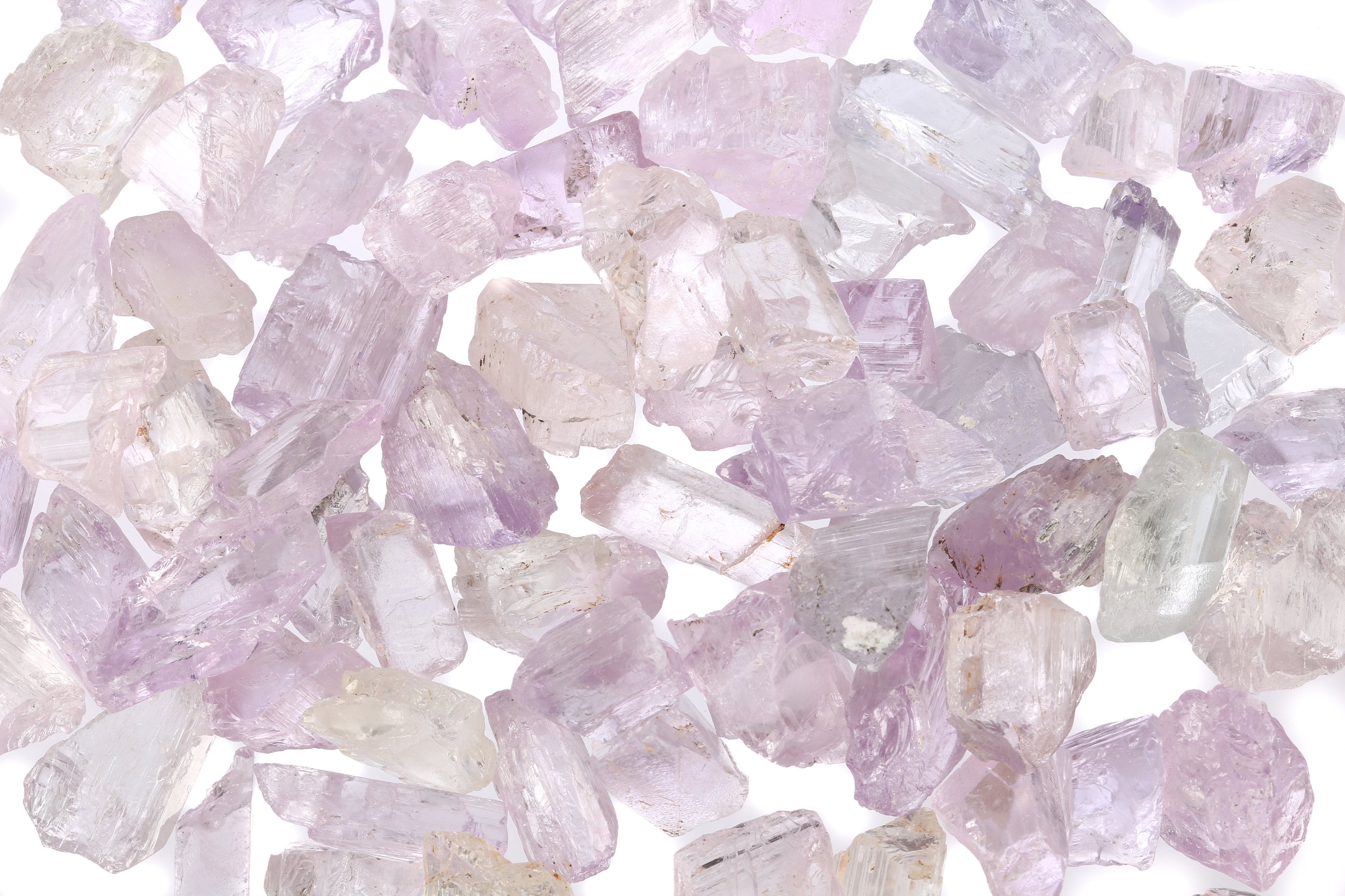 Raw Kunzite Pieces, Rough Kunzite, Genuine Kunzite Crystal, Healing Crystal, Bulk Raw Gemstone, Akunzite001