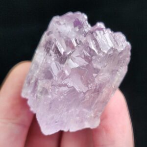 Pink Kunzite Crystal Specimen: 46g Raw Triphane Gemstone Pink Kunzite Crystal Specimen: 46g Raw Triphane Gemstone