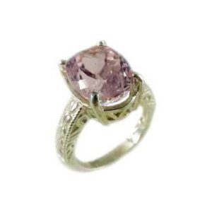 Frozen Pink Kunzite Gemstone Symbol of New Life Rare Kunzite Ring Ancient Talisman Unusual Gemstone 19th Century Gem Antique Gemstone #65459