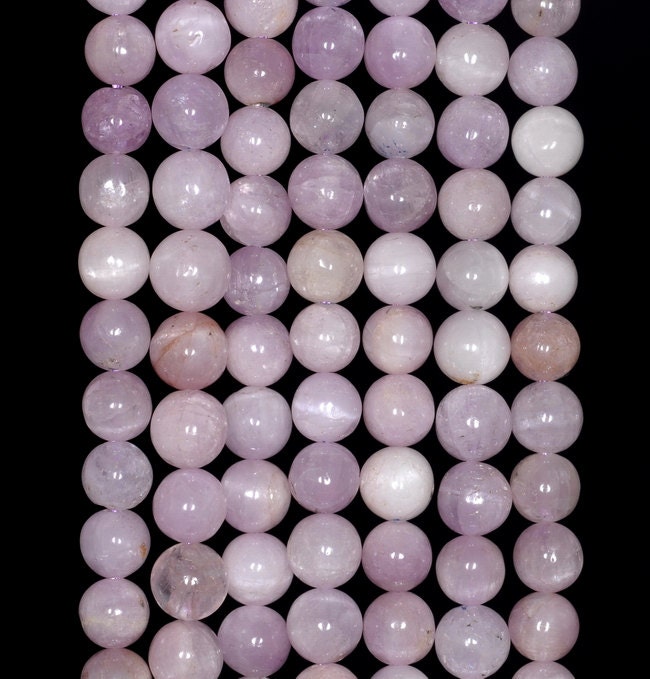 4mm Natural Kunzite Gemstone Grade A Lavender Purple Pink Round Loose Beads 15 Inch Full Strand (80000808-217) 4mm Natural Kunzite Gemstone Grade A Lavender Purple Pink Round Loose Beads 15 Inch Full Strand (80000808-217)
