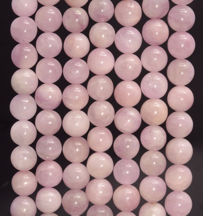 7-8mm Natural Kunzite Gemstone Grade Aa Lavender Purple Pink Round Loose Beads 15.5 Inch Full Strand (80000811-217) 7-8mm Natural Kunzite Gemstone Grade Aa Lavender Purple Pink Round Loose Beads 15.5 Inch Full Strand (80000811-217)