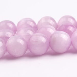 7mm Kunzite Beads Purple Pink Grade Aa+ Genuine Natural Gemstone Round Loose Beads 15" / 7.5" Bulk Lot Options (118355)