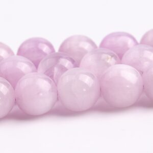 7mm Kunzite Beads Purple Pink Grade Aa Genuine Natural Gemstone Round Loose Beads 15" / 7.5" Bulk Lot Options (118354)