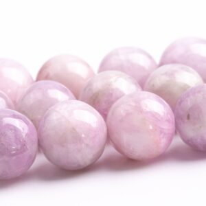 9-10mm Kunzite Beads Brazil Genuine Natural Purple Pink Gemstone Round Loose Beads 15.5" /7.5"bulk Lot Options (118022)