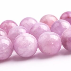 9-10mm Kunzite Beads Brazil Grade Aa Genuine Natural Purple Pink Gemstone Full Strand Round Loose Beads 15.5" (118018-4001)