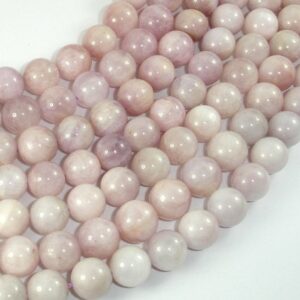 Kunzite, Round beads, Approx 9.5mm-10.5mm, 15.5 Inch, Full strand, Approx 39-42 beads, Hole 1mm (293054005)