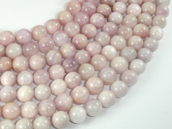 Kunzite, Round Beads, Approx 9.5mm-10.5mm, 15.5 Inch, Full Strand, Approx 39-42 Beads, Hole 1mm (293054005)