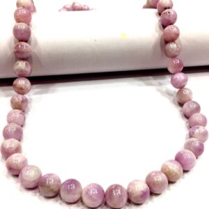 Extremely Rare~~natural Kunzite Smooth Round Ball Beads 9.mm Kunzite Round Beads Kunzite Gemstone Beads Kunzite String Beads Top Quality.