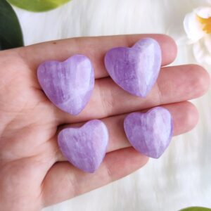 Kunzite Heart Cabochon | High-Quality Kunzite | Great for Wire-wrapped Pendant Kunzite Heart Cabochon | High-Quality Kunzite | Great for Wire-wrapped Pendant
