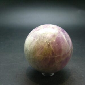 Natural Multicolored Spodumene Kunzite Hiddenite Sphere Ball From Brazil - 2.2" Natural Multicolored Spodumene Kunzite Hiddenite Sphere Ball From Brazil - 2.2"