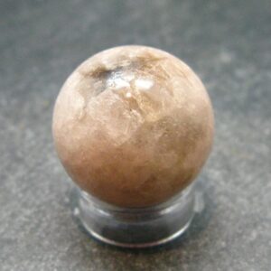 Pink Kunzite Spodumene Sphere From Brazil - 0.7" Pink Kunzite Spodumene Sphere From Brazil - 0.7"